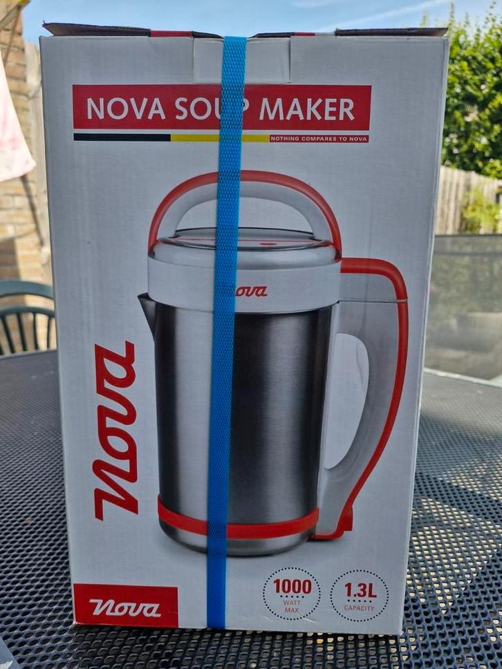 Nova 210300 Soep Blender/ soepmaker, Witgoed en Apparatuur, Keukenmixers, Nieuw, 1 tot 2 liter, Ophalen of Verzenden