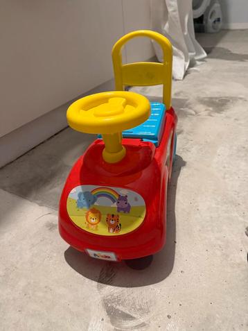 Addo loopwagen rood met dieren stickers beschikbaar voor biedingen