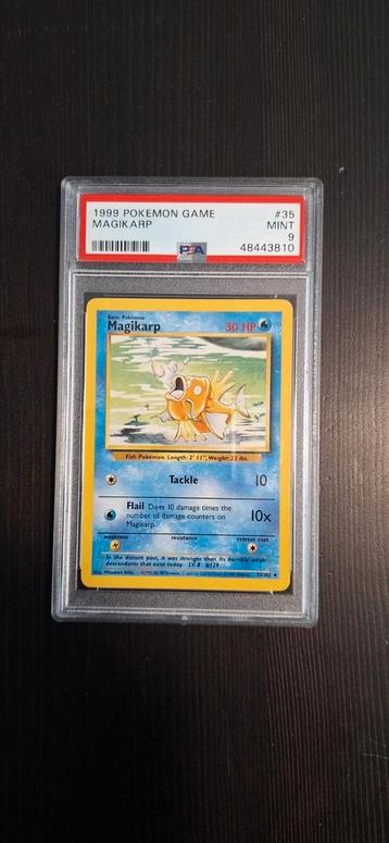 Psa 9 Base set magikarp  beschikbaar voor biedingen