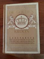 Boek over koniging Wilhelmina, een collectors item, Verzamelen, Koninklijk Huis en Royalty, Ophalen of Verzenden, Tijdschrift of Boek