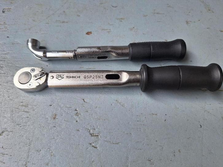 2x Tohnichi momentsleutels, Doe-het-zelf en Verbouw, Gereedschap | Handgereedschap, Nieuw, Ophalen of Verzenden