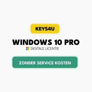 Windows 10 Pro Key Licentie Code - Direct Geleverd beschikbaar voor biedingen