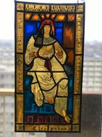 glas in lood raam gebrandschilderd cleopatra a.ruigrok 2004, Antiek en Kunst, Antiek | Glas en Kristal, Ophalen of Verzenden