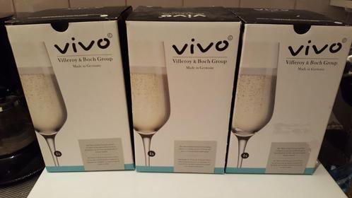 VIVO Villeroy&Boch Albert Heijn AH champagneglazen, Huis en Inrichting, Keuken | Servies, Nieuw, Glas of Glazen, Glas, Ophalen