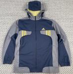 Retro adidas trainingjack – L - Grijs/blauw, Maat 52/54 (L), Blauw, Ophalen of Verzenden, Zo goed als nieuw