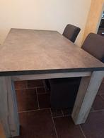 Eettafel z.g.a.n. 4p. Klein prijsje, Huis en Inrichting, Tafels | Eettafels, Ophalen, Zo goed als nieuw