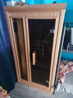 Infrarood Sauna 1pers. Therapeutisch, detox tot 75 graden, Ophalen, Zo goed als nieuw, Infrarood, Complete sauna