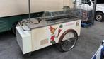 Gelateria, schepijskar, ijskar met vriezer en ijsvitrine, Ophalen, Gebruikt, 160 cm of meer, Vrijstaand