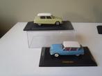 2 x AMI 6 OXI 1:43 Citroën AMI 6 + Eligor 1:43 Citroën AMI 6, Ophalen of Verzenden, Nieuw, Auto, Overige merken