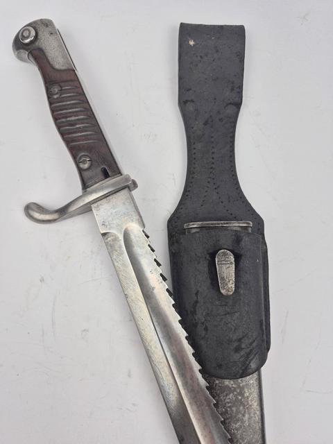 Duitse Zaagrug bajonet 1917, WO1 WW1, Verzamelen, Militaria | Algemeen, Landmacht, Mes of Dolk, Duitsland, Verzenden