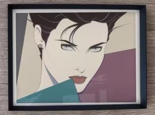 PATRICK NAGEL 80's Pop Art Poster in Lijst, Verzamelen, Posters, Nieuw, Rechthoekig Staand, Verzenden