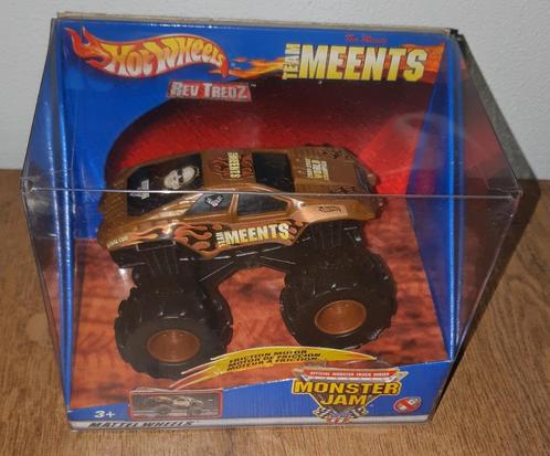 Hot Wheels Monster Jam TEAM MEENTS 1/43 Luxe, Hobby en Vrije tijd, Modelauto's | Overige schalen, Nieuw, Auto, Ophalen of Verzenden
