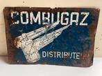 Oud reclamebord Combugaz, geen emaille, Reclamebord, Ophalen of Verzenden, Zo goed als nieuw, X