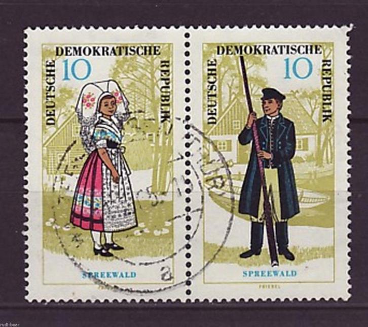 DDR 1964, Michel 1076-1077, gestempeld., Postzegels en Munten, Postzegels | Europa | Duitsland, Gestempeld, DDR, Verzenden