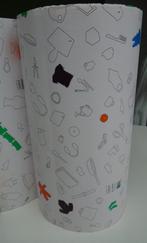 INPAKPAPIER CADEAUPAPIER 250 meter WIT SUPER ROL 70 CM, -, -, Nieuw, Ophalen of Verzenden