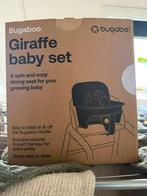 Bugaboo Giraffe Baby Set - Donkergrijs, Kinderen en Baby's, Kinderstoelen, Ophalen of Verzenden, Nieuw, Meegroeistoel, Gordel(s)