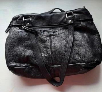 District Zwarte Leren Damestas beschikbaar voor biedingen