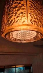 Orrefors vintage hanglamp. Carl Fagerlund., Huis en Inrichting, Lampen | Hanglampen, Ophalen of Verzenden, Zo goed als nieuw, Glas
