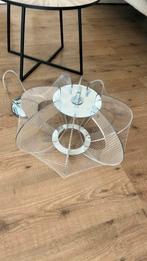 Vintage hanglamp in de stijl van Paul Secon – Sompex,, Ophalen, Gebruikt, Metaal, Minder dan 50 cm
