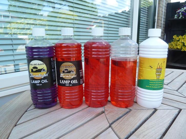 Lampenolie, Tuin en Terras, Fakkels, Ophalen