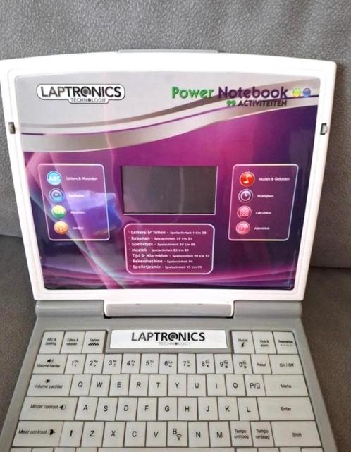 Laptronics kinderlaptop Power Notebook – 99 activiteiten, Kinderen en Baby's, Speelgoed | Vtech, Zo goed als nieuw, 4 tot 6 jaar