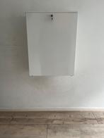 Inklapbare wandbureau met opbergruimte, Huis en Inrichting, Bureaus, Ophalen, Gebruikt, Bureau