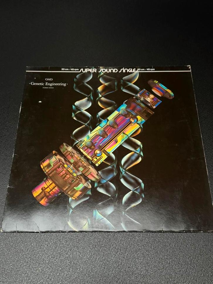 OMD - Genetic Engineering - 12” MAXI, Cd's en Dvd's, Vinyl Singles, Zo goed als nieuw, Maxi-single, Dance, 12 inch, Ophalen of Verzenden