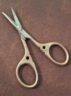 Prachtig klein Vintage Borfuur of naai Schaartje met Etui, Antiek en Kunst, Ophalen of Verzenden