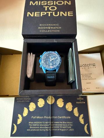 Omega x Swatch Moonswatch Neptune - Special Edition! beschikbaar voor biedingen