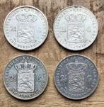 setje rijksdaalders / 2,5 gulden Willem III (1867 - 1870), Ophalen, Koning Willem III, Setje, Zilver