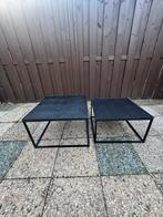 Wehkamp Salontafel Set Rio XL & L - Zwart, Ophalen, Gebruikt, Vierkant, 50 tot 100 cm