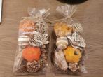 Herfst Decoratie Mix - Sfeervol & Compleet, Overige materialen, Nieuw, Ophalen of Verzenden, Crème