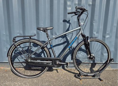Trek District 2 herenfiets maat L 2022, Fietsen en Brommers, Fietsen | Heren | Herenfietsen, Gebruikt, Overige merken, 49 tot 53 cm