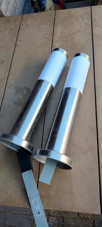 2x Buitenlantaarn verlichting  beschikbaar voor biedingen