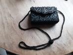 Tasje met kraaltjes, Sieraden, Tassen en Uiterlijk, Tassen | Damestassen, Ophalen of Verzenden, Nieuw, Zwart, Avondtasje