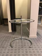 Eileen Gray ( Replica) bijzettafel, chroom., Ophalen, Overige materialen, Minder dan 55 cm, Gebruikt