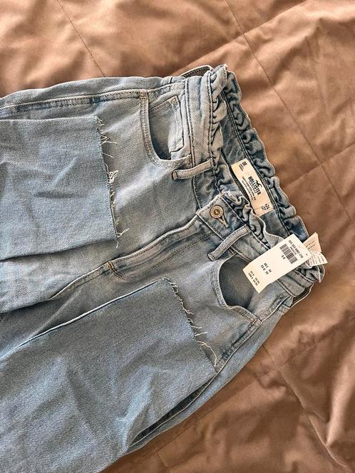 Hollister Curvy Mom jeans met ruche taille 0R w24, Kleding | Dames, Spijkerbroeken en Jeans, Nieuw, W27 (confectie 34) of kleiner