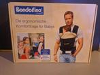Comfortabele Bondolino Baby Draagzak Popelin (Buik/Rug), Overige merken, Buik of Rug, Ophalen of Verzenden, Zo goed als nieuw