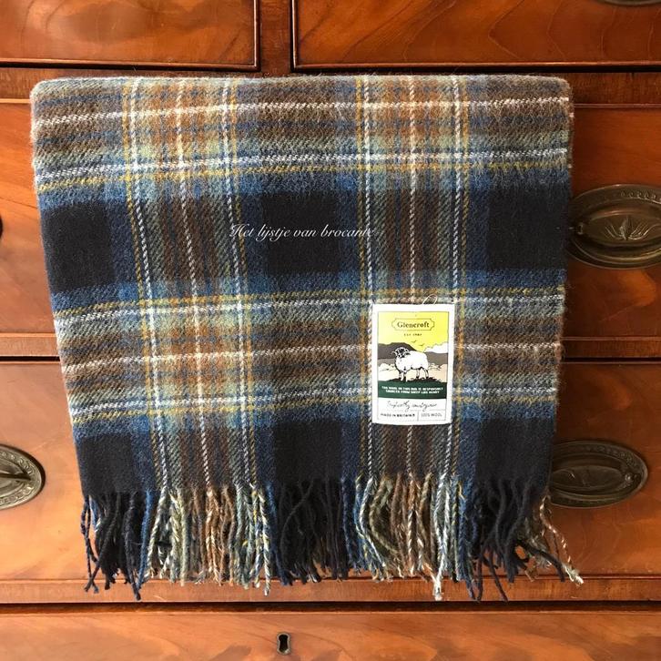 Engels wollen Glencroft plaid Holyrood, Huis en Inrichting, Woonaccessoires | Plaids en Woondekens, Nieuw, Ophalen of Verzenden