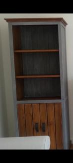 Eiken houten boekenkast, 25 tot 50 cm, Gebruikt, Ophalen