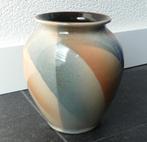 Bay Keramik vaas 650 14 vintage West-Germany spritz decor, Gebruikt, Overige kleuren, Aardewerk of Porselein, Ophalen of Verzenden
