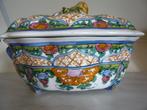 Griekse terrine dekschaal fruitschaal van 1985 25x27x20 cm, Ophalen of Verzenden