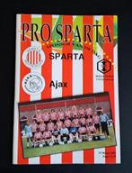 Sparta - Ajax  1991/1992, Ophalen of Verzenden, Zo goed als nieuw, Ajax, Boek of Tijdschrift