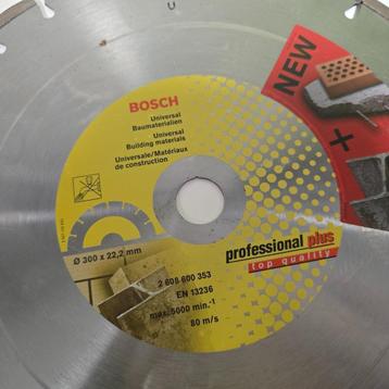 Bosch universele diamantdoorslijpschijf - Ø 300 mm - EN13236 beschikbaar voor biedingen