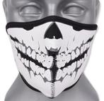 Biker mask Skull half mask motormasker airsoft, Motoren, Nieuw met kaartje, 101INC, Dames, Overige typen
