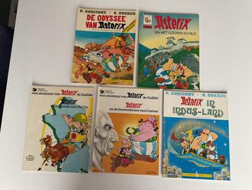 Asterix Stripboeken (5 stuks) beschikbaar voor biedingen