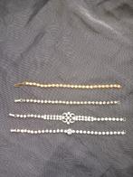 Set van 4 strass armbanden, Overige materialen, Overige kleuren, Nieuw, Ophalen of Verzenden