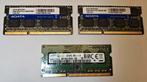 3x 2GB DDR3 SODIMM, Computers en Software, RAM geheugen, Ophalen of Verzenden, Zo goed als nieuw, DDR3, Laptop