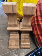 Houten Tafelpoot Set, Huis en Inrichting, Tafelpoot, Minder dan 50 cm, Gebruikt, Klassiek