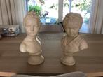 Twee vintage bustes van kinderen, Antiek en Kunst, Ophalen